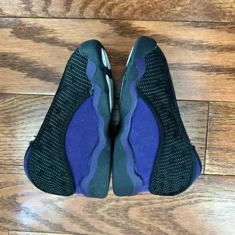 Nike Jordan 13 Retro (Toddler) 6C Purple-Black No Box. - Picture 6 of 8